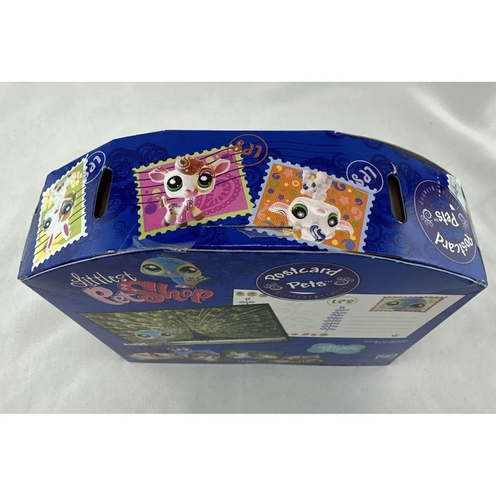 NEW LPS Littlest Pet Shop Peacock #1069‎ Postcard Pets 2009 Hasbro